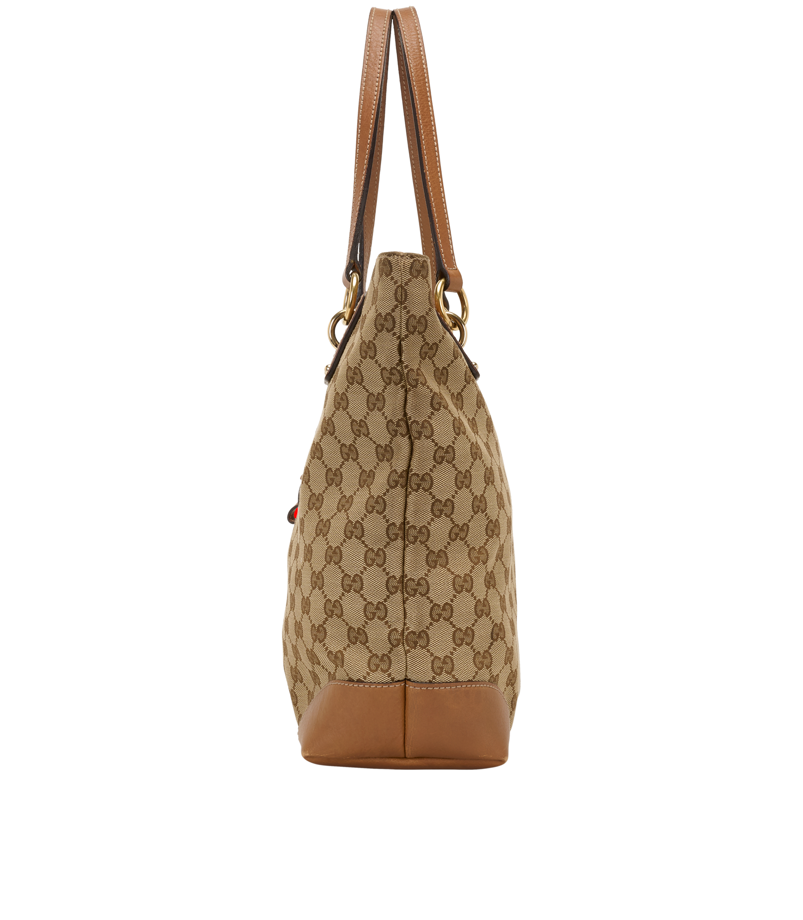 Vintage GG Tote, &pound;350, Handbags, Beige/Tan, Canvas, Bottom view